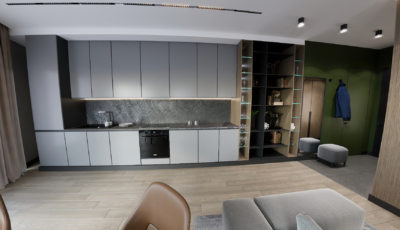 3D тур по двухкомнатной квартире «Скандинавия»