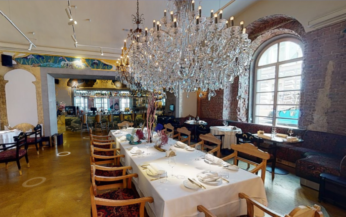 Matterport тур по ресторану Гвидон