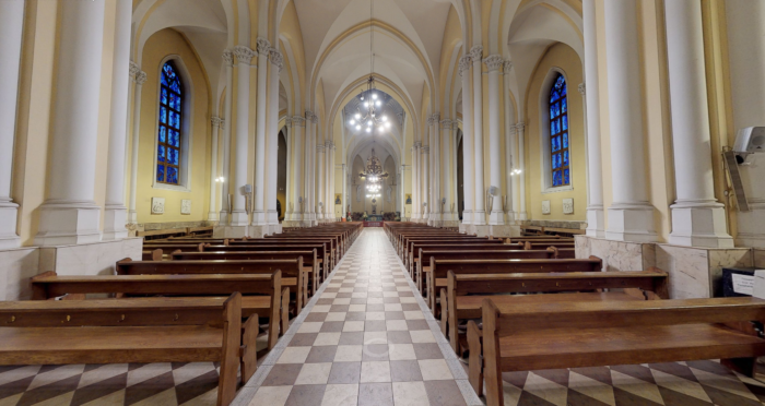 Виртуальный тур Matterport по Римско-католическому собору в Москве