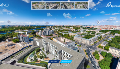 Жилой комплекс Domino 3D Model